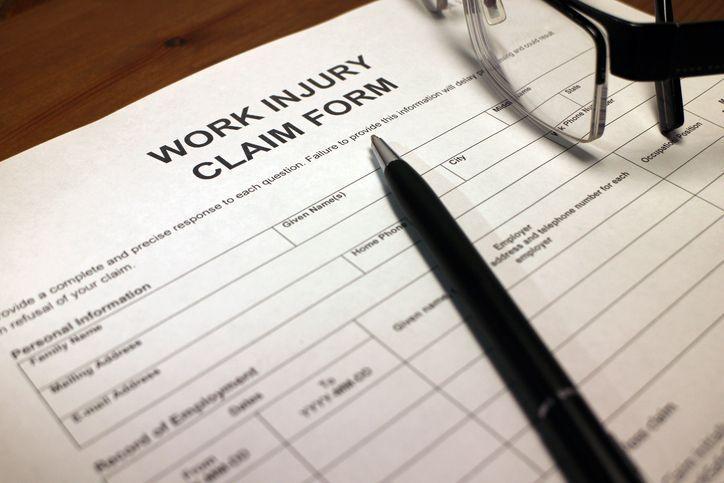 work injury claim form