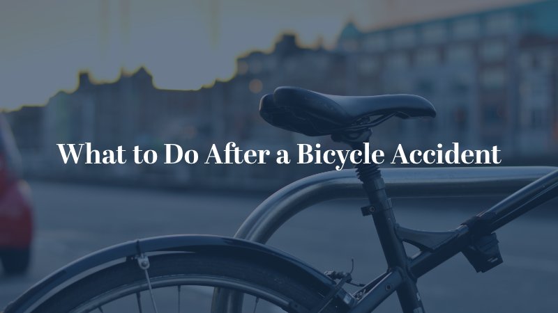 What to Do After a Bicycle Accident