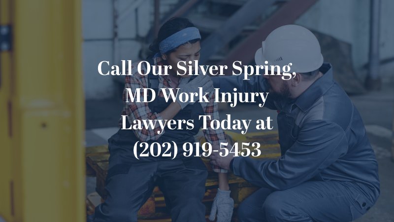Call our Silver Spring, MD work injury lawyers today at (202) 919-5153
