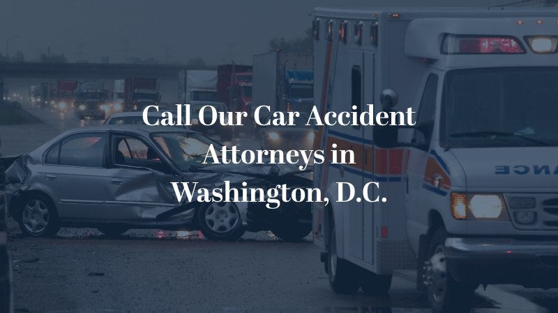 Call our car accident attorneys in Washington, D.C.