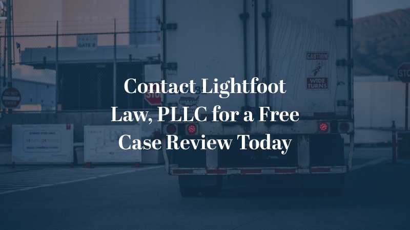 Contact Lightfoot Law, PLLC for a free case review today